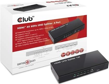 SPLITTER CLUB3D HDMI 4K 60HZ UHD OEM από το PUBLIC