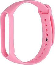 STRAP SILICONE FOR SMARTBAND XIAOMI MI BAND 5 / 6 / 7 PINK (37) OEM