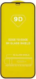 TEMPERED GLASS 9D SAMSUNG GALAXY A12 / A32 5G / MOTOROLA MOTO E22I BLACK FRAME OEM