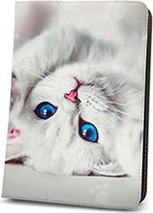 UNIVERSAL CASE CUTE KITTY FOR TABLET 9-10 OEM