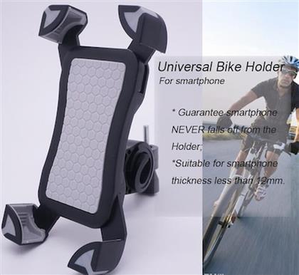 UNIVERSAL GRIP ΒΑΣΗ ΣΤΗΡΙΞΗΣ ΠΟΔΗΛΑΤΟΥ - ΜΗΧΑΝΗΣ ΓΙΑ 3,5 - 7 ΙΝΤΣΩΝ SMARTPHONE - GPS OEM