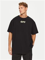 T-SHIRT OMAA038F22JER0071001 ΜΑΥΡΟ REGULAR FIT OFF WHITE