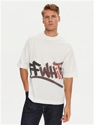 T-SHIRT OMAA119G21JER0050129 ΛΕΥΚΟ REGULAR FIT OFF WHITE