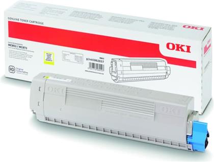 TONER MC853 45862837 YLW 7.3Κ ΣΕΛ OKI