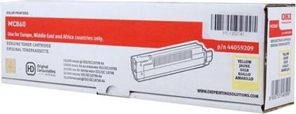 TONER MC860 CRT YEL. OKI