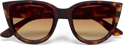 ΓΥΝΑΙΚΕΙΑ ΓΥΑΛΙΑ ΗΛΙΟΥ LITE CAT-EYE ''SILVIA'' - OK020-CH ΚΑΦΕ OKKIA
