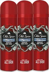 ΑΠΟΣΜΗΤΙΚΟ DEO BS WOLFTHORN 150ML Χ3 ΤΕΜ OLD SPICE