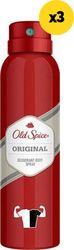 ΑΠΟΣΜΗΤΙΚΟ DEO SPRAY ORIGINAL 3X150ML OLD SPICE