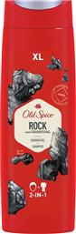 SHOWER GEL & SHAMPOO ROCK WITH CHARCHOAL 400 ML OLD SPICE