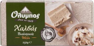 ΧΑΛΒΑΣ ΜΕ ΜΕΛΙ ΒΙΟΛΟΓΙΚΟΣ (250G) ΟΛΥΜΠΟΣ