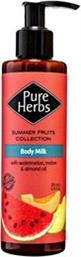 BODY MILK 200ML PURE HERBS OLIVE FRUITS