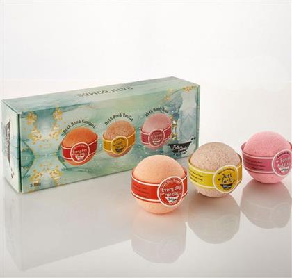 ΣΕΤ BATH BOMBS 3ΤΜΧ GIFT SET OLIVIE από το SPITISHOP