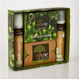 ΣΕΤ ΠΕΡΙΠΟΙΗΣΗΣ ΣΩΜΑΤΟΣ 3ΤΜΧ MINI GIFT SET HAIR OLIVIE από το SPITISHOP