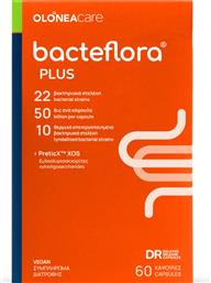 BACTEFLORA PLUS ΣΥΜΠΛΗΡΩΜΑ ΔΙΑΤΡΟΦΗΣ ΜΕ ΠΡΟΒΙΟΤΙΚΑ & ΠΡΕΒΙΟΤΙΚΑ ΓΙΑ ΤΗΝ ΙΣΟΡΡΟΠΙΑ ΤΟΥ ΕΝΤΕΡΙΚΟΥ ΜΙΚΡΟΒΙΩΜΑΤΟΣ & ΤΗΝ ΚΑΛΗ ΛΕΙΤΟΥΡΓΙΑ ΤΟΥ ΕΝΤΕΡΟΥ 60CAPS OLONEA