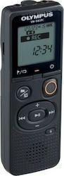 (OM SYSTEM) VN-541PC BLACK (4GB) VOICE RECORDER WITH ALKALINE BATTERY, MICROUSB CABLE OLYMPUS