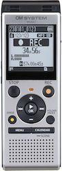 OM SYSTEM WS-882 (4GB) STEREO RECORDER SILVER INCL. BATTERIES ALKALINE OLYMPUS