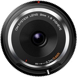 ΚΑΛΛΥΜΑ ΚΑΜΕΡΑΣ OM BCL-0980 9MM F8 - ΜΑΥΡΟ ΟΜ