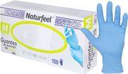 NATURFEEL ΓΑΝΤΙΑ ΝΙΤΡΙΛΙΟΥ ΜΠΛΕ 100 ΤΕΜ OMARE