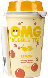 BUBBLE TEA ΛΕΜΟΝΙ ΜΑΝΓΚΟ 270ML OMG