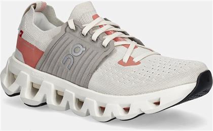 ΠΑΠΟΥΤΣΙΑ ΓΙΑ ΤΡΕΞΙΜΟ CLOUDSWIFT 4 ΧΡΩΜΑ: ΜΠΕΖ, 3WF10113106 ON RUNNING