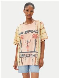T-SHIRT ITS JUICY IN JAMAICA 26940 ΠΟΡΤΟΚΑΛΙ RELAXED FIT ONE TEASPOON