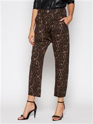 ΤΖΙΝ BOYFRIEND LEOPARD SINNER 23486 ΚΑΦΕ RELAXED FIT ONE TEASPOON από το MODIVO