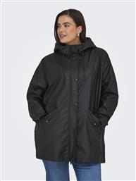 ΑΔΙΑΒΡΟΧΟ ΜΠΟΥΦΑΝ PLUS SIZE - ΜΑΥΡΟ ONLY