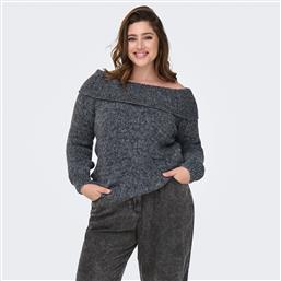 ΜΠΛΟΥΖΑ ΠΛΕΚΤΗ OFF SHOULDER CARMARIE ONLY CARMAKOMA