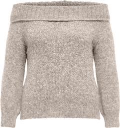 ΜΠΛΟΥΖΑ ΠΛΕΚΤΗ OFF SHOULDER CARMARIE ONLY CARMAKOMA