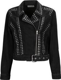 ΔΕΡΜΑΤΙΝΟ ΜΠΟΥΦΑΝ ONLGILLA LS STUD DNM BIKER JACKET CRO ONLY