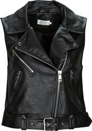 ΔΕΡΜΑΤΙΝΟ ΜΠΟΥΦΑΝ ONLVERA FAUX LEATHER WAISTCOAT ONLY