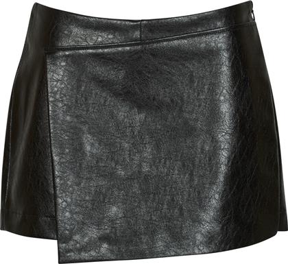 ΚΟΝΤΕΣ ΦΟΥΣΤΕΣ ONLREBEL HW FAUX LEATHER SKORT ONLY