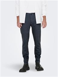 ΠΑΝΤΕΛΟΝΙ CHINO 22022911 ΜΠΛΕ TAPERED FIT ONLY & SONS