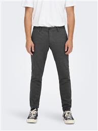 ΠΑΝΤΕΛΟΝΙ CHINO 22022911 ΓΚΡΙ TAPERED FIT ONLY & SONS