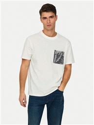 T-SHIRT 22025286 ΛΕΥΚΟ REGULAR FIT ONLY & SONS