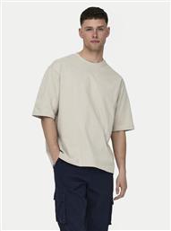 T-SHIRT 22028766 ΓΚΡΙ RELAXED FIT ONLY & SONS