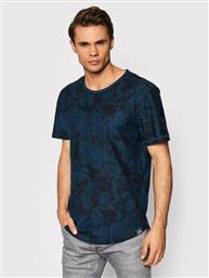 T-SHIRT KARI 22020342 ΣΚΟΥΡΟ ΜΠΛΕ REGULAR FIT ONLY & SONS