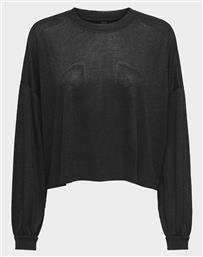 ONLAMBER L/S LOOSE GLITTER TOP JRS ONLY