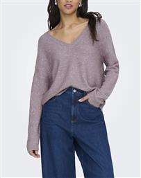 ONLARIZONA LS SEQUINS V-NECK PUL KNT ONLY