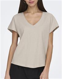 ONLASIA S/S V-NECK TOP CC JRS ONLY