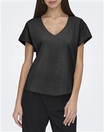 ONLASIA S/S V-NECK TOP CC JRS ONLY