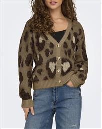 ONLEDELIE LIFE LS JQ CARDI V-NECK KNT ONLY