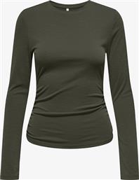 ONLFREE LIFE L/S SLUB RIB TOP JRS ONLY