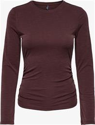 ONLFREE LIFE L/S SLUB RIB TOP JRS ONLY