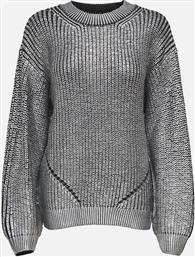 ONLKAMA LS FOIL RIB PULLOVER KNT ONLY