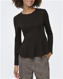 ONLKENYA L/S PEPLUM TOP JRS NOOS ONLY