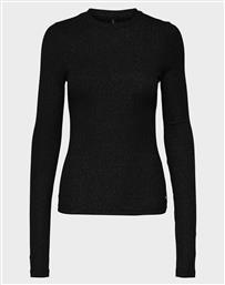 ONLLENA L/S O-NECK GLITTER RIB TOP JRS ONLY