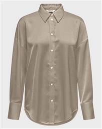 ONLMARTA L/S OVERSIZE SATIN SHIRT WVN ONLY