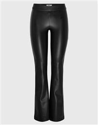 ONLPAIGE MW FAUX LE FLARED LEGGING PNT ONLY