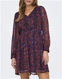 ONLSONIA LIFE L/S V-NECK DRESS PTM ONLY